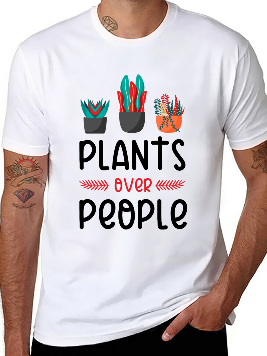 Plants Over People Graphic Tee