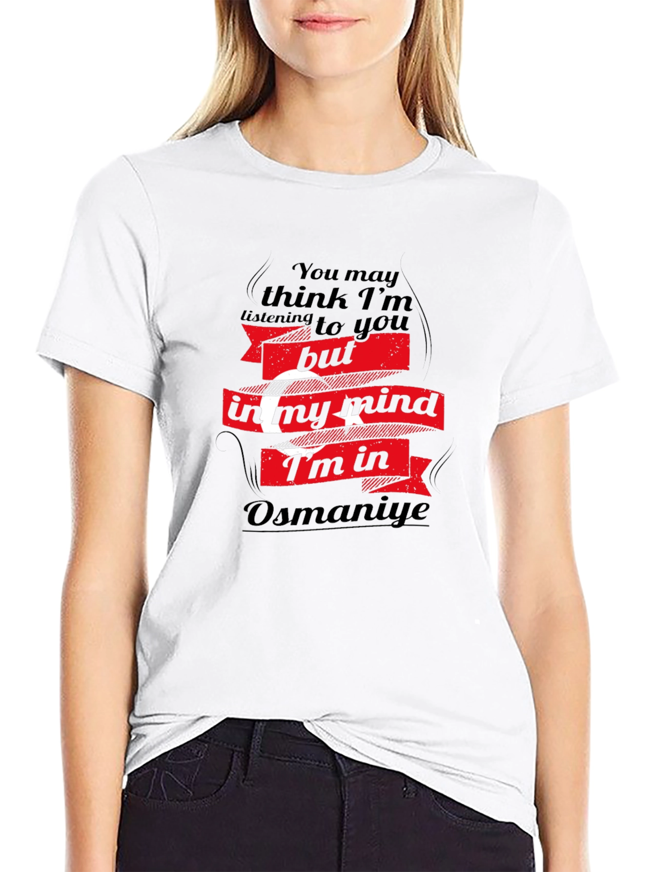 Osmaniye Mind T-Shirt - Black Cotton Tee