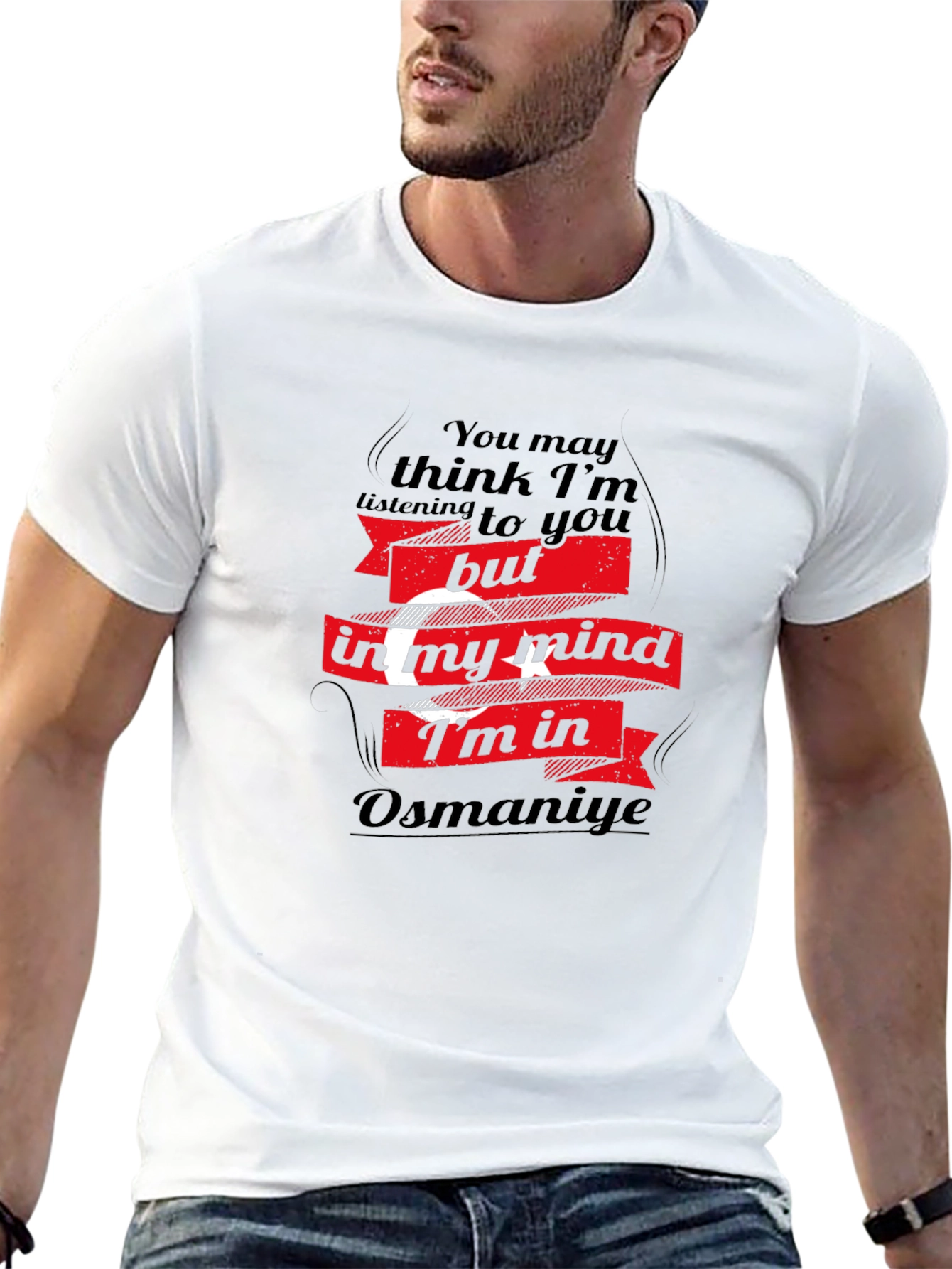 Osmaniye Mind T-Shirt - Black Cotton Tee