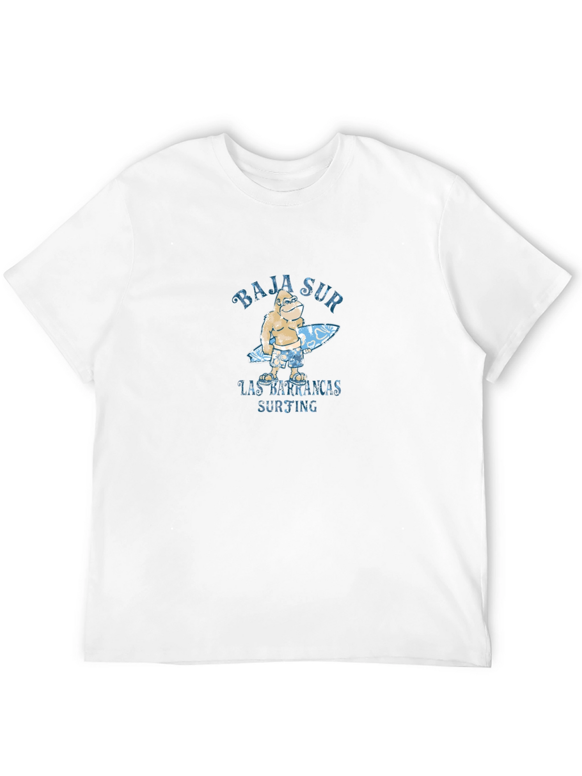 Baja Sur Surfing Graphic T-Shirt