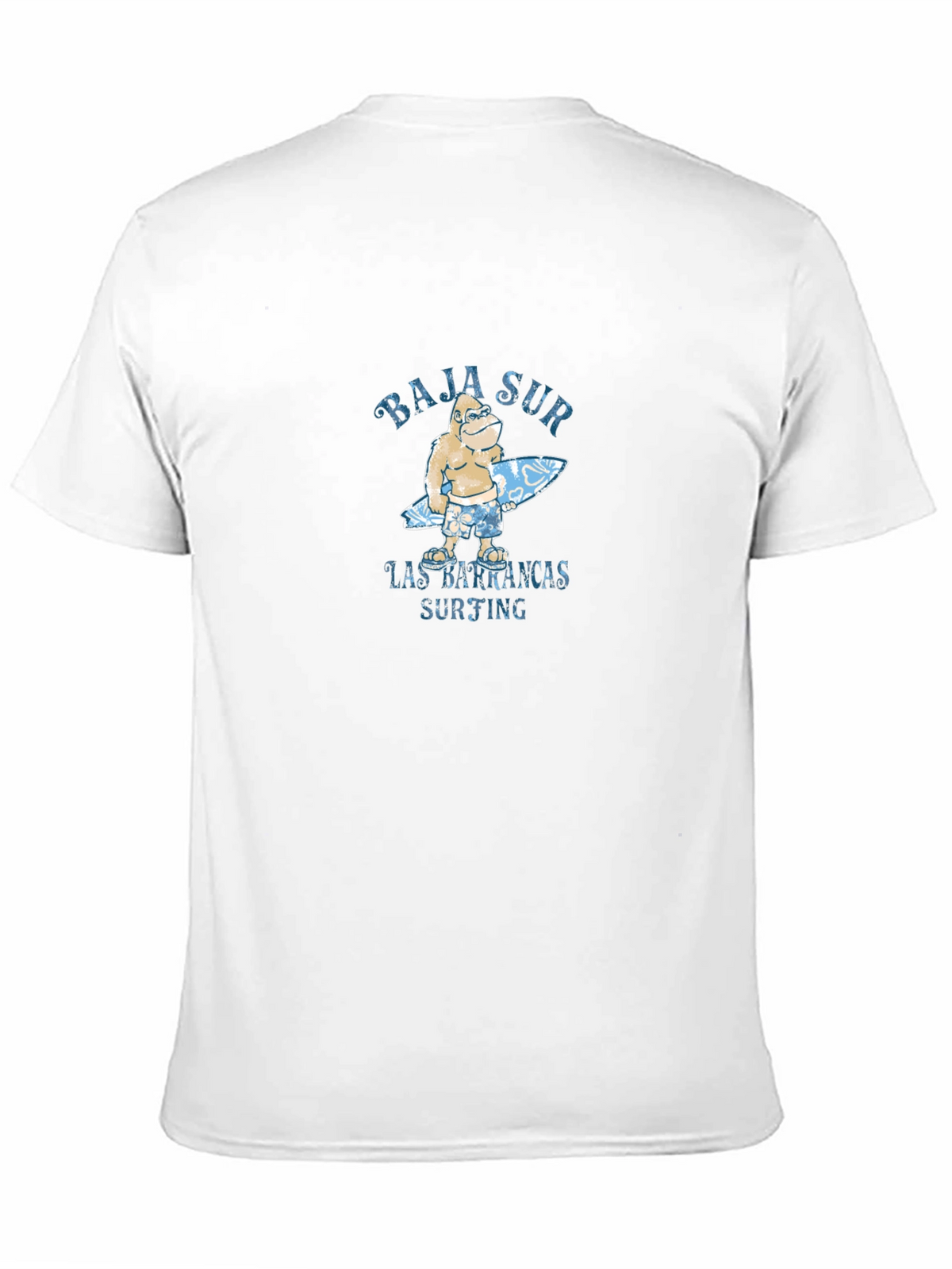 Baja Sur Surfing Graphic T-Shirt