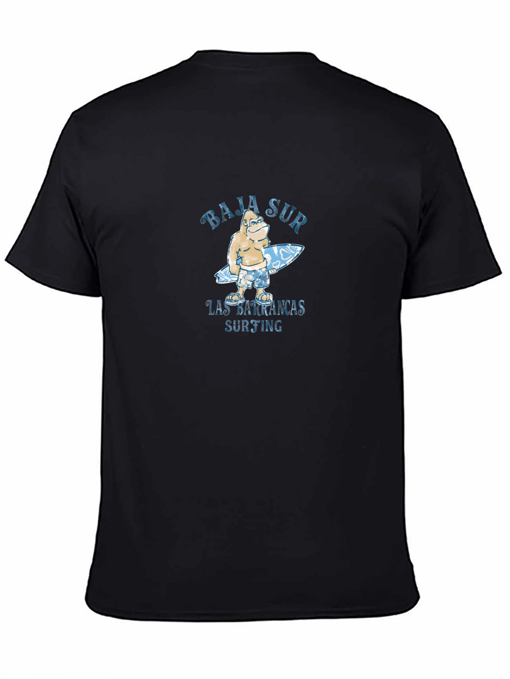 Baja Sur Surfing Graphic T-Shirt