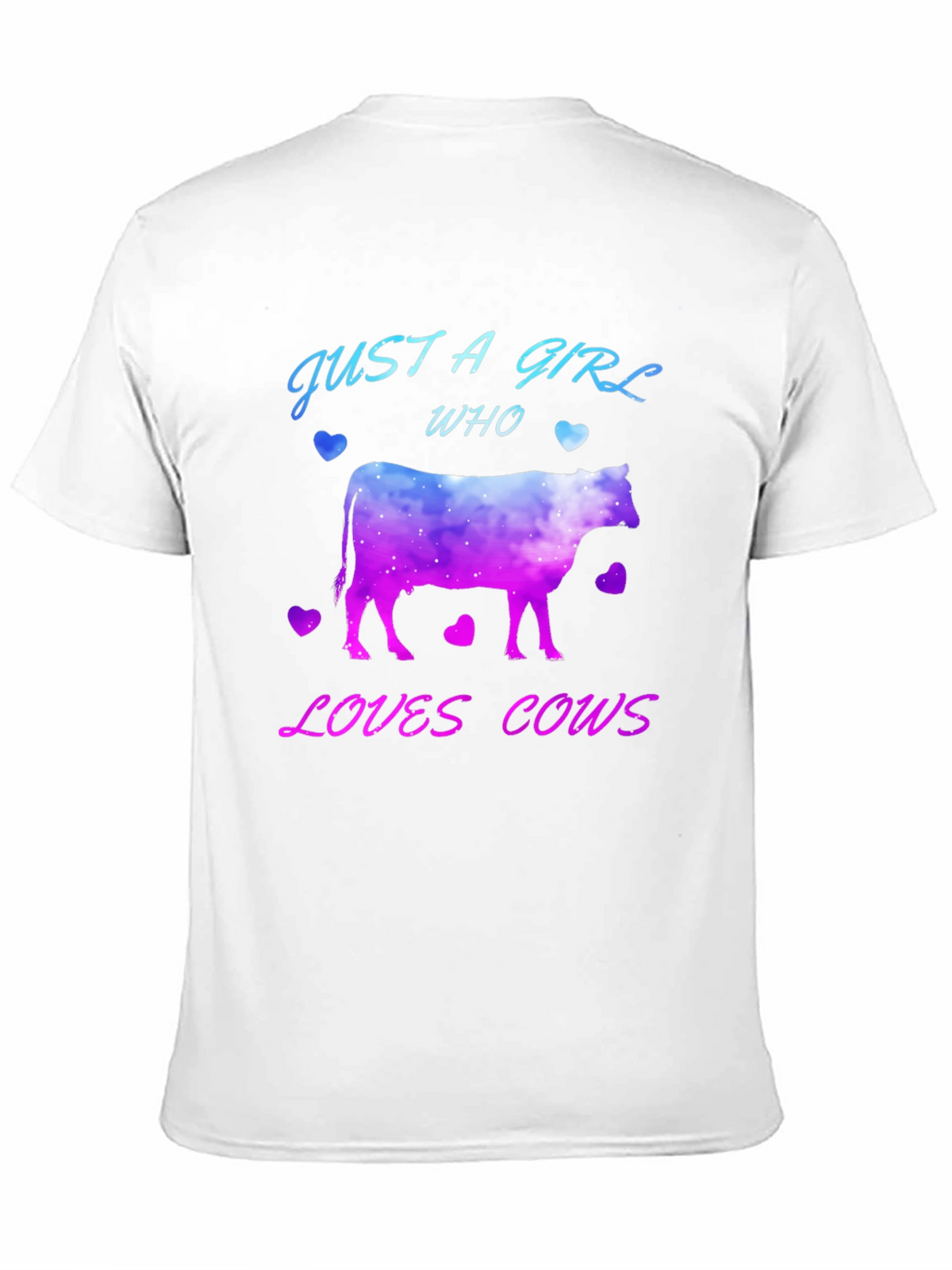 Just A Girl Who Loves Cows T-Shirt