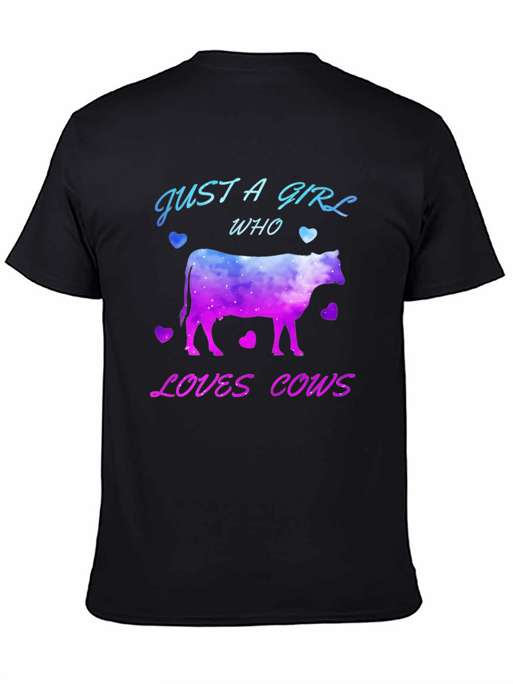 Just A Girl Who Loves Cows T-Shirt