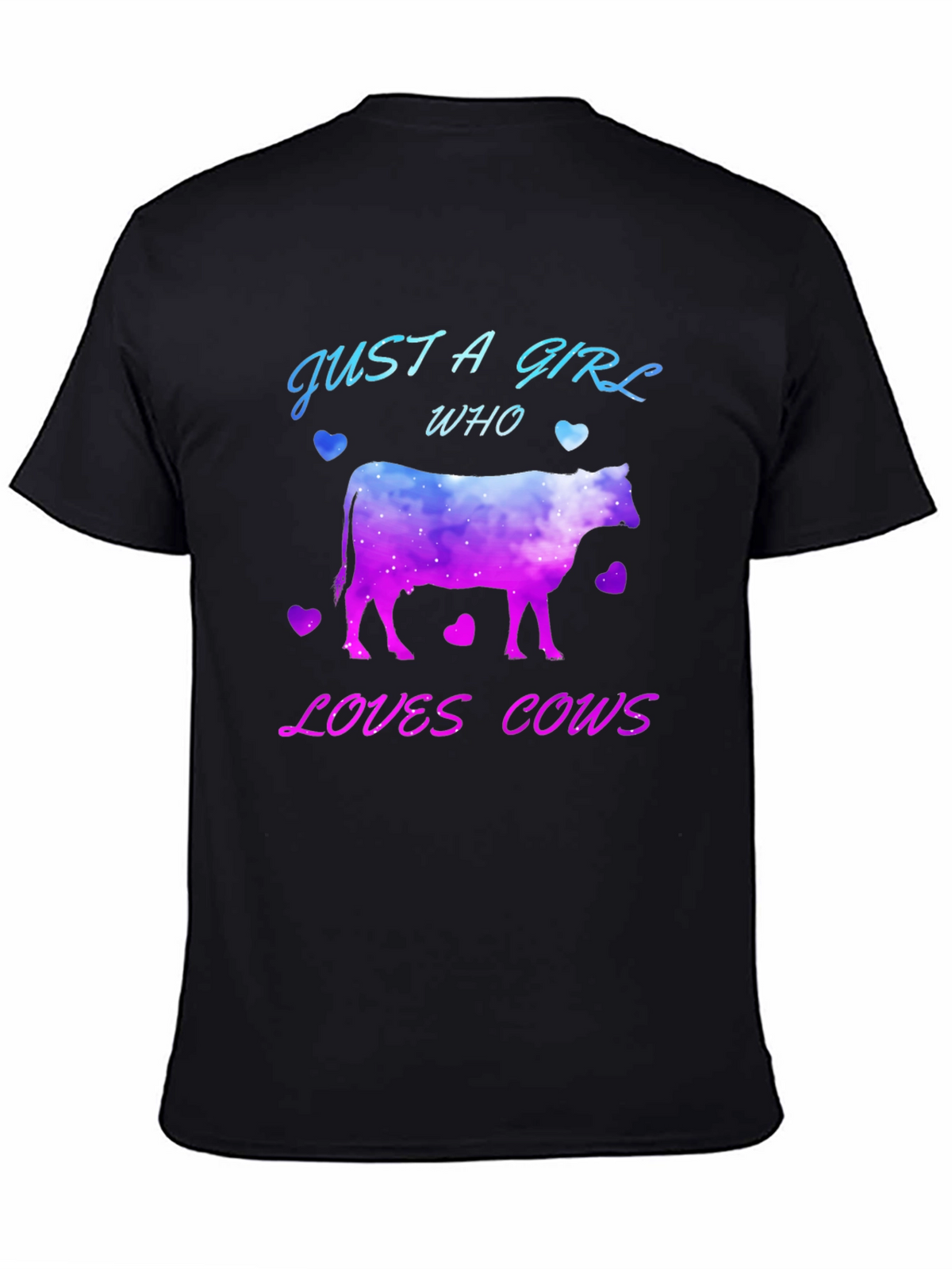 Just A Girl Who Loves Cows T-Shirt