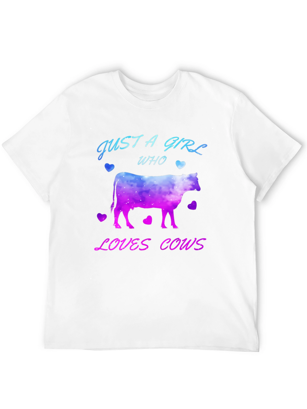 Just A Girl Who Loves Cows T-Shirt