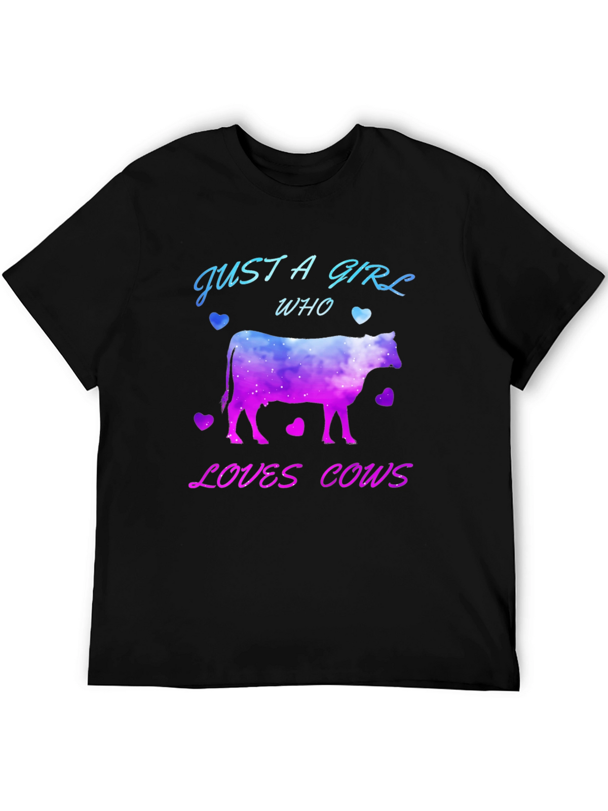 Just A Girl Who Loves Cows T-Shirt