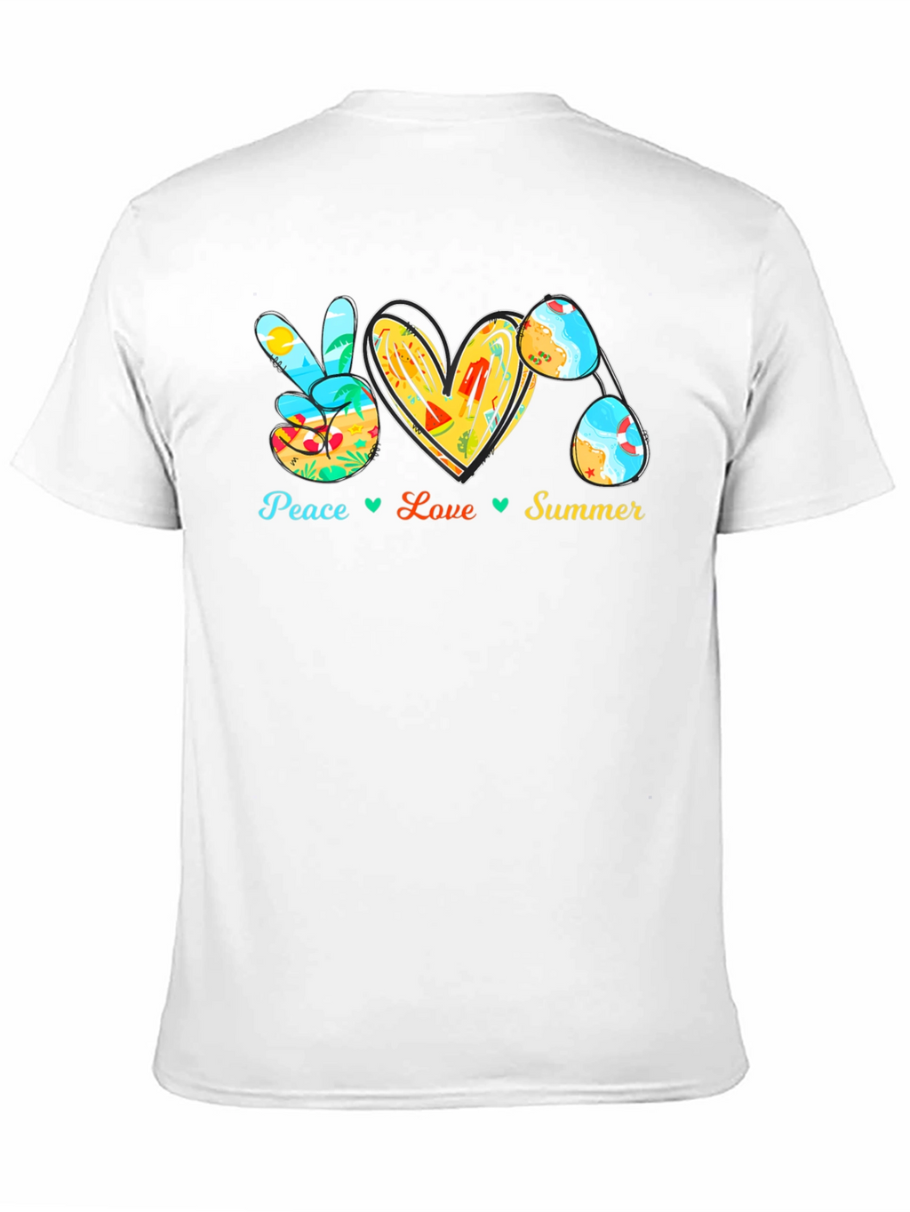 Peace Love Summer Graphic Tee