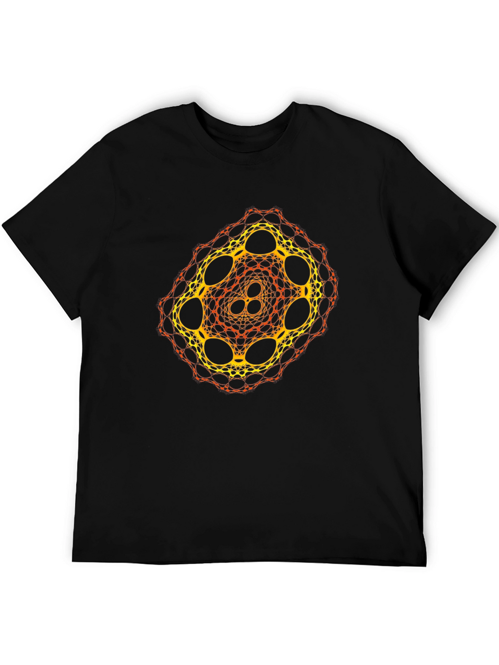 Geometric Fractal Design T-Shirt