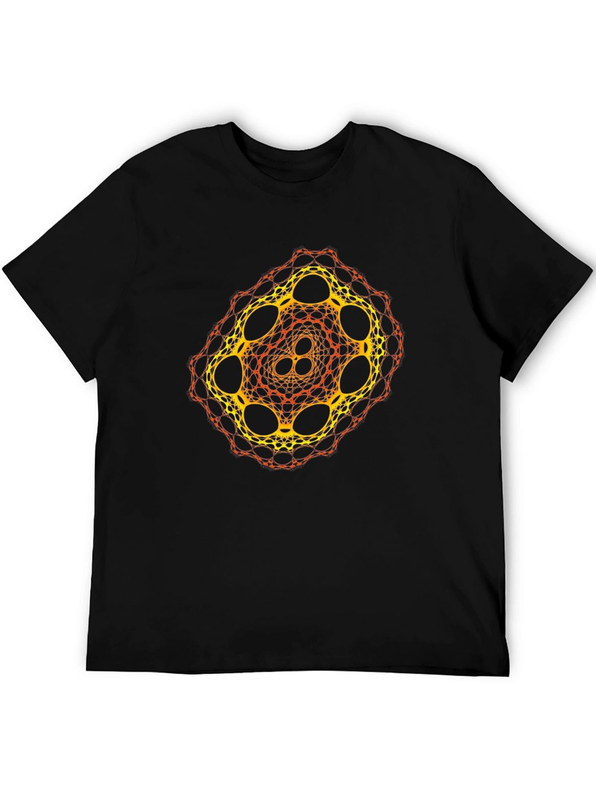 Geometric Fractal Design T-Shirt