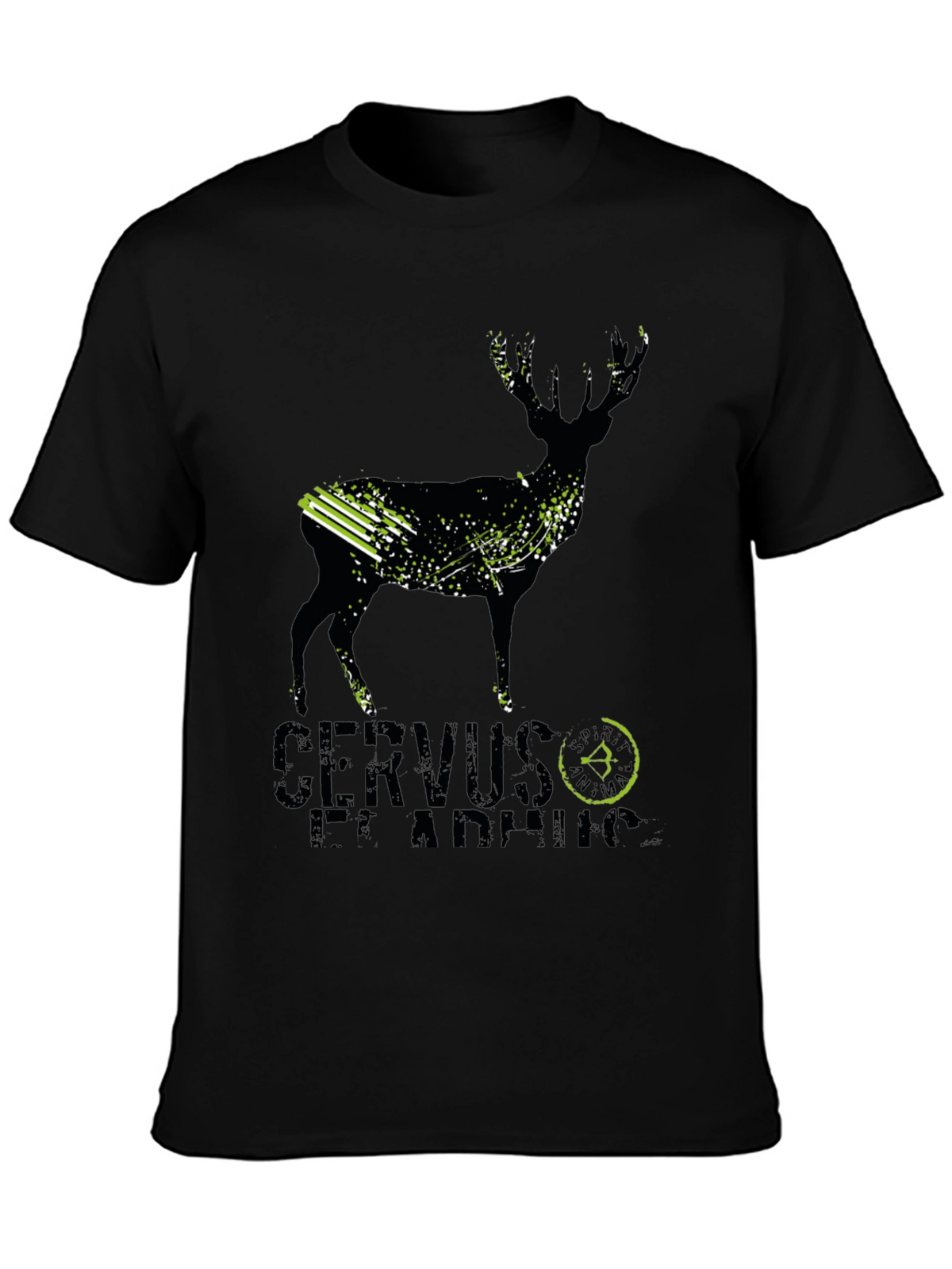 Deer Hunting T-Shirt - Cervus Elaphus Archery Design