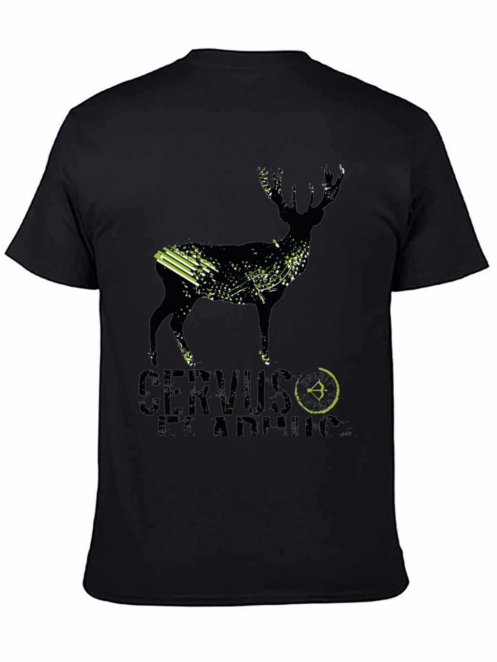 Deer Hunting T-Shirt - Cervus Elaphus Archery Design