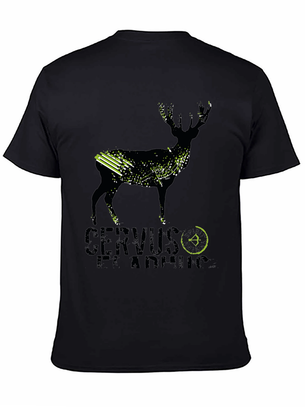 Deer Hunting T-Shirt - Cervus Elaphus Archery Design