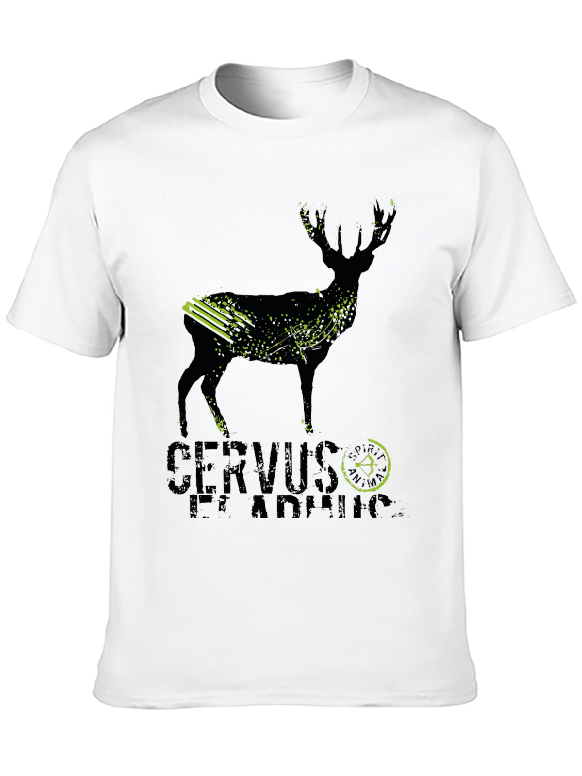 Deer Hunting T-Shirt - Cervus Elaphus Archery Design