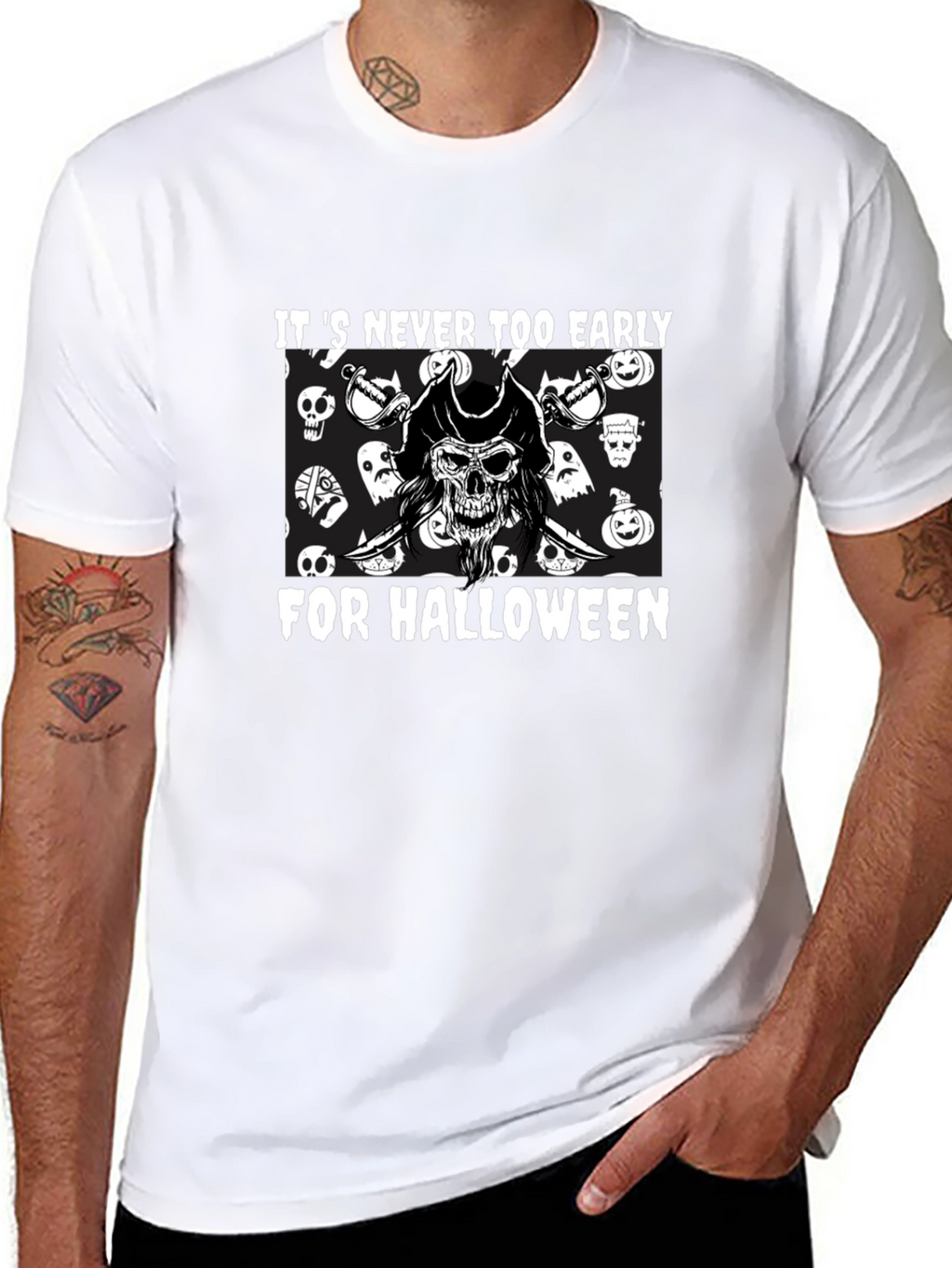 Its Never Too Early Halloween Graphic Tee
