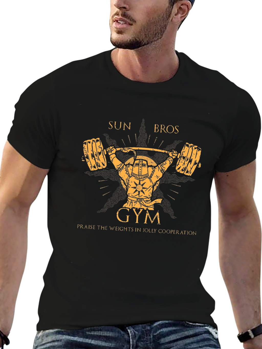 Sun Bros Gym T-Shirt - Jolly Cooperation
