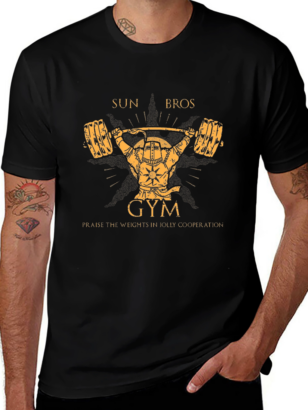 Sun Bros Gym T-Shirt - Jolly Cooperation