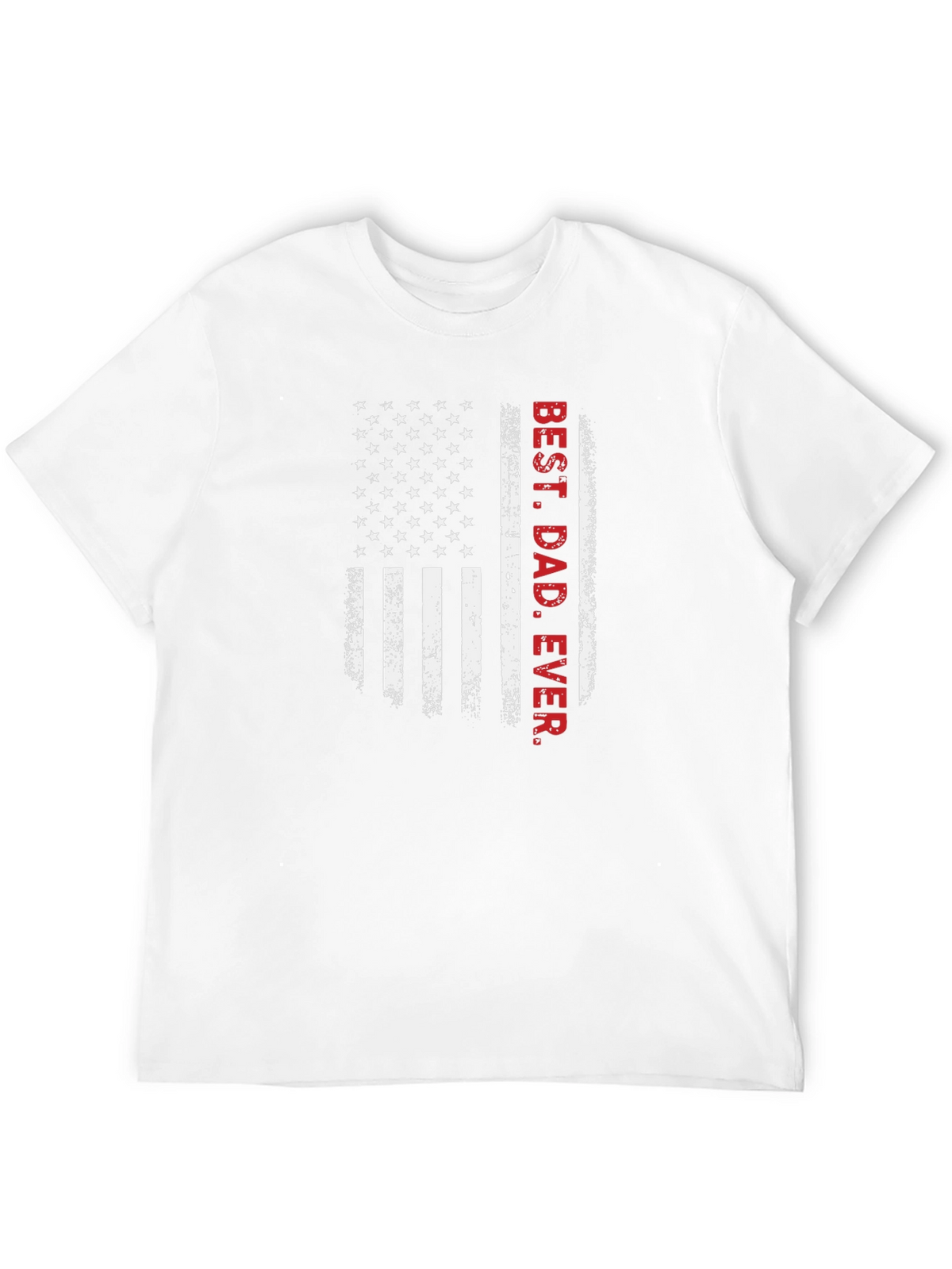 Best Dad Ever American Flag T-Shirt