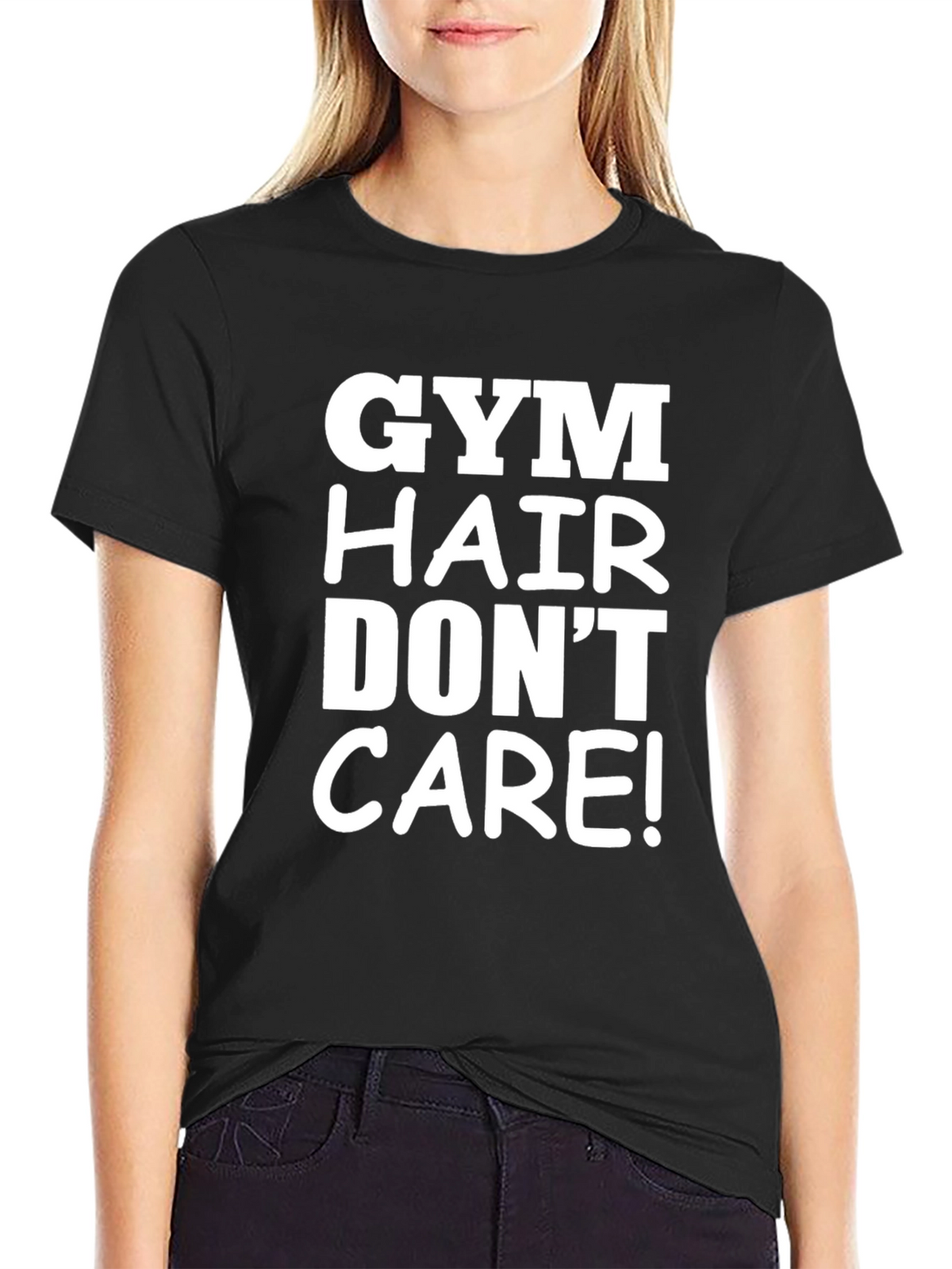 Gym Hair Dont Care Tee - Workout Shirt