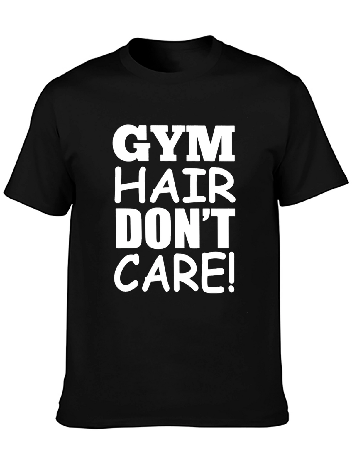 Gym Hair Dont Care Tee - Workout Shirt