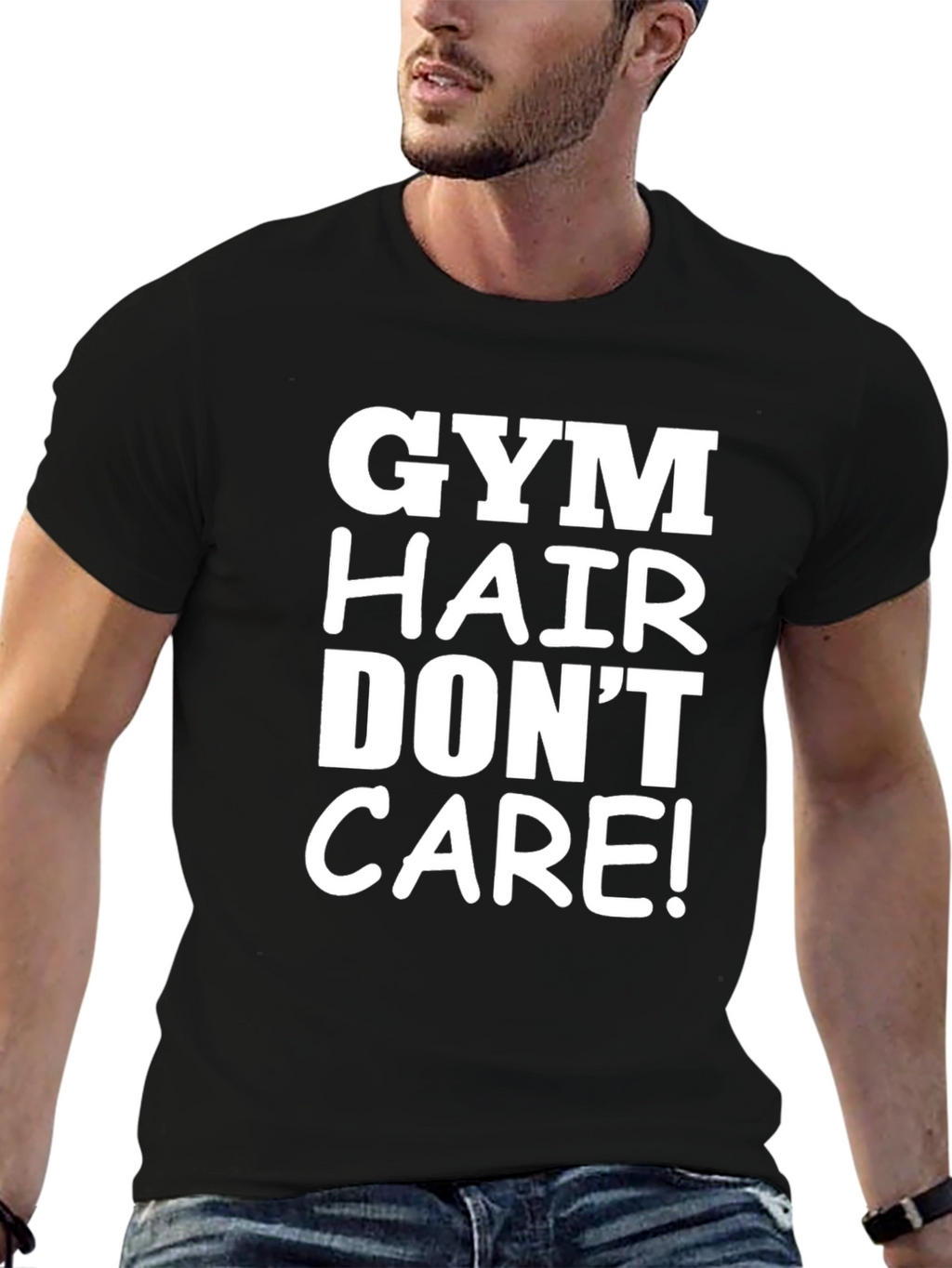 Gym Hair Dont Care Tee - Workout Shirt