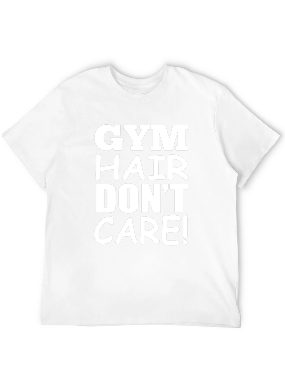 Gym Hair Dont Care Tee - Workout Shirt