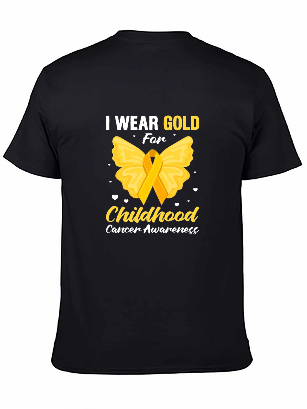 I Wear Gold For Childhood Cancer Awareness T-Shirt