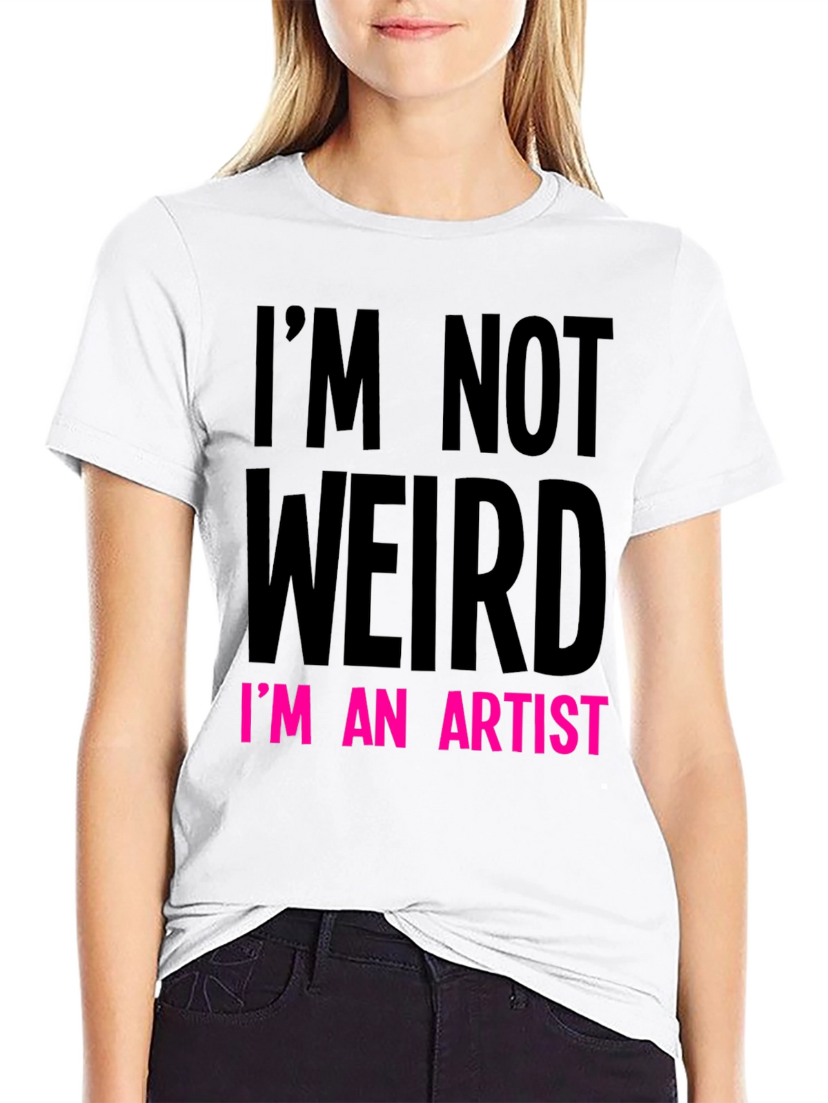 Im Not Weird Im an Artist Graphic Tee
