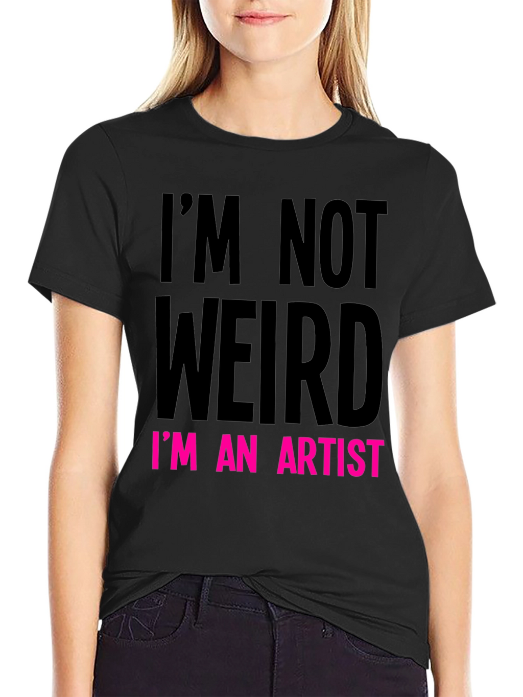 Im Not Weird Im an Artist Graphic Tee