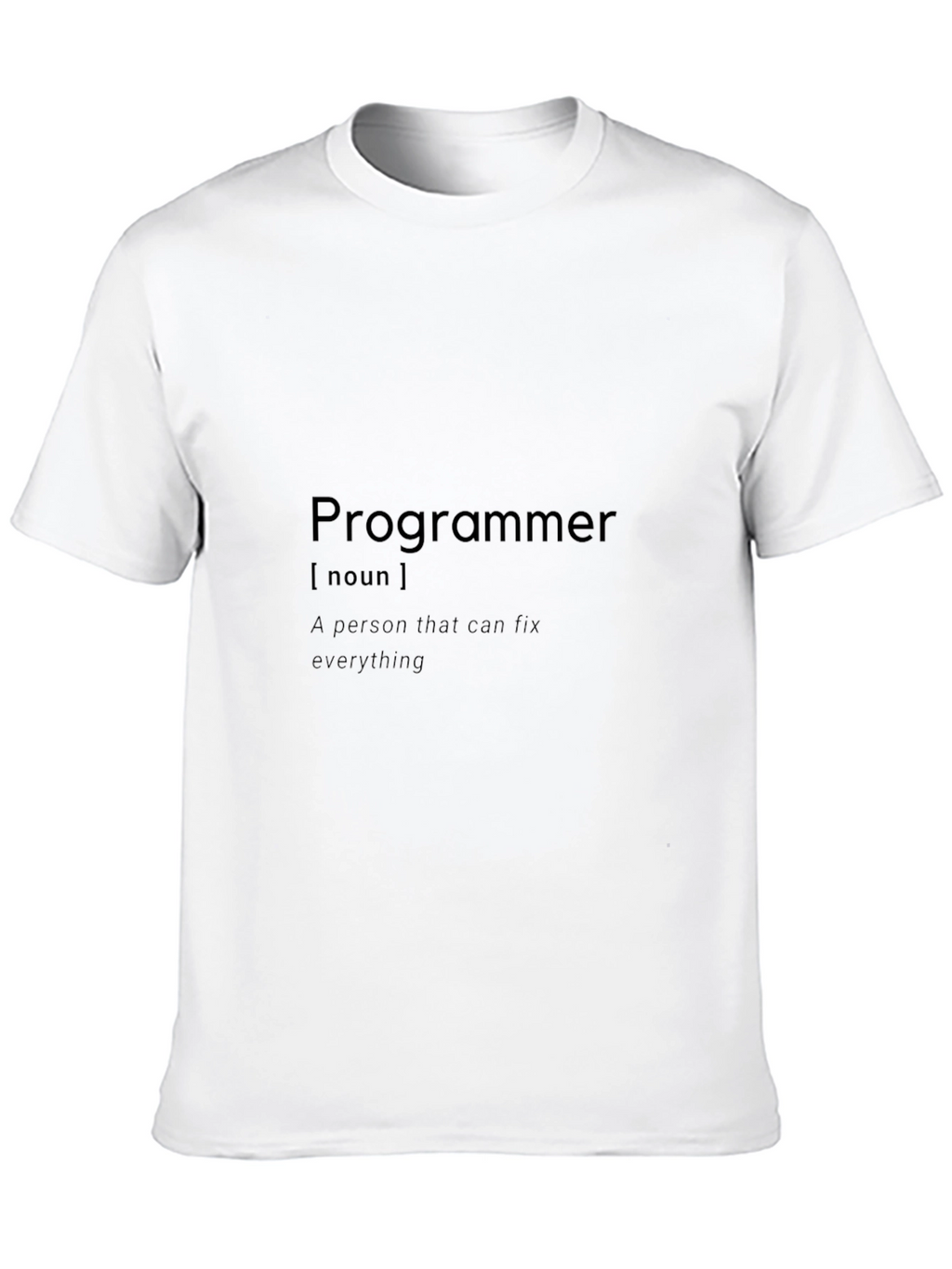 Programmer Definition T-Shirt - Gift for Coders