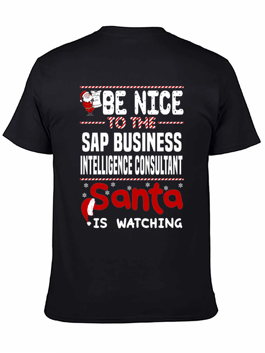 Be Nice to SAP Business Intelligence Consultant T-Shirt