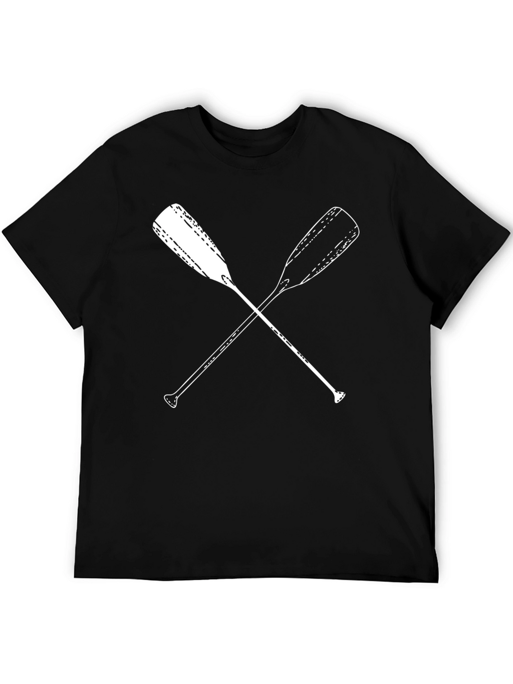 Oars Crossed Graphic T-Shirt - Paddling Tee