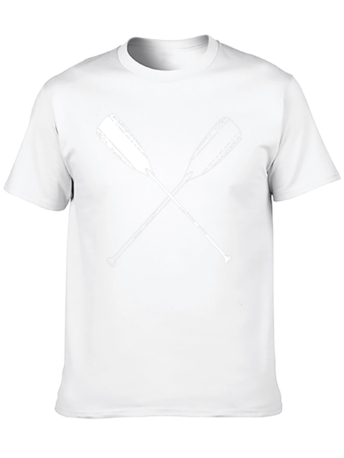 Oars Crossed Graphic T-Shirt - Paddling Tee