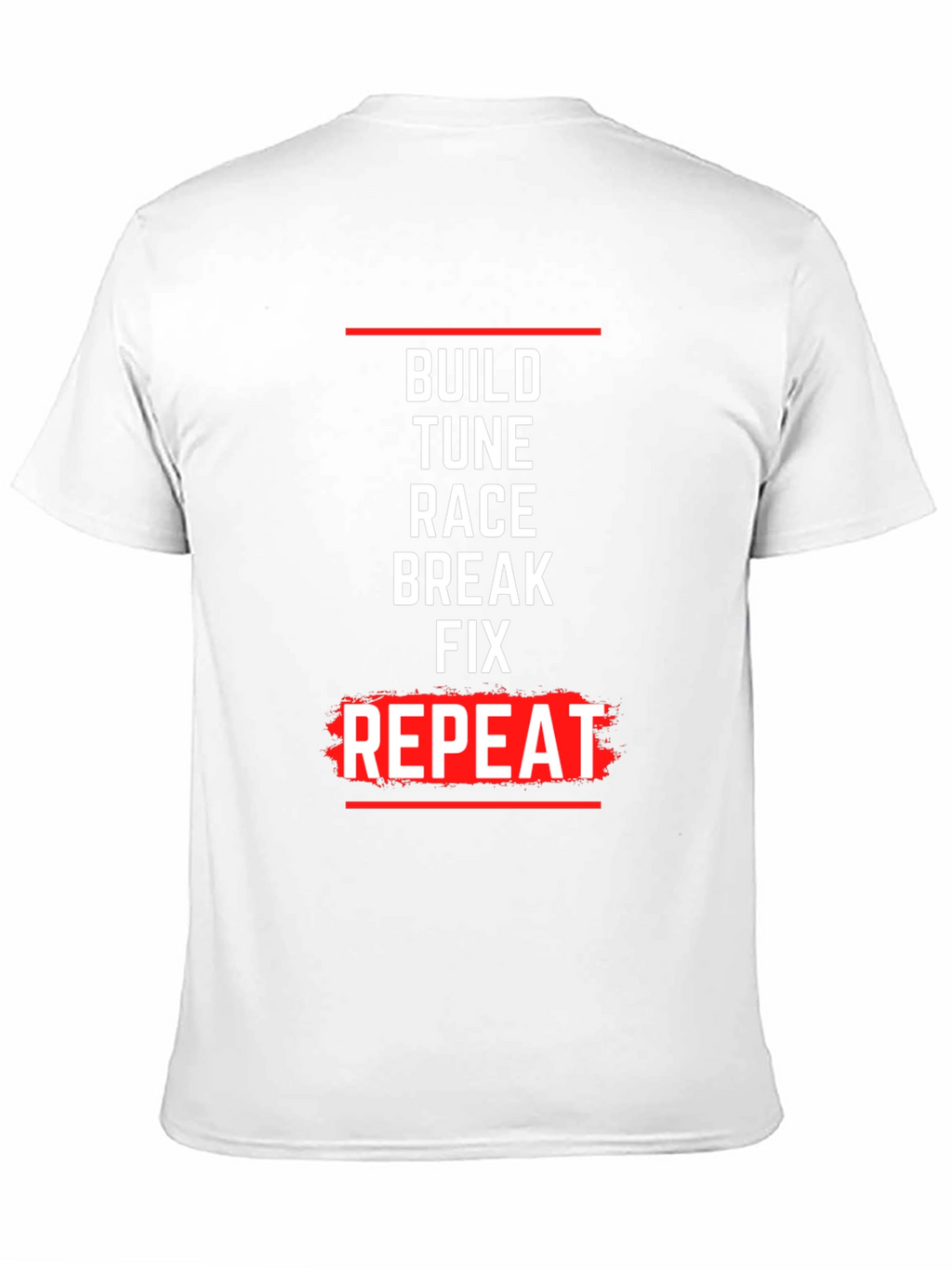 Build Tune Race T-Shirt - Automotive Enthusiast Tee