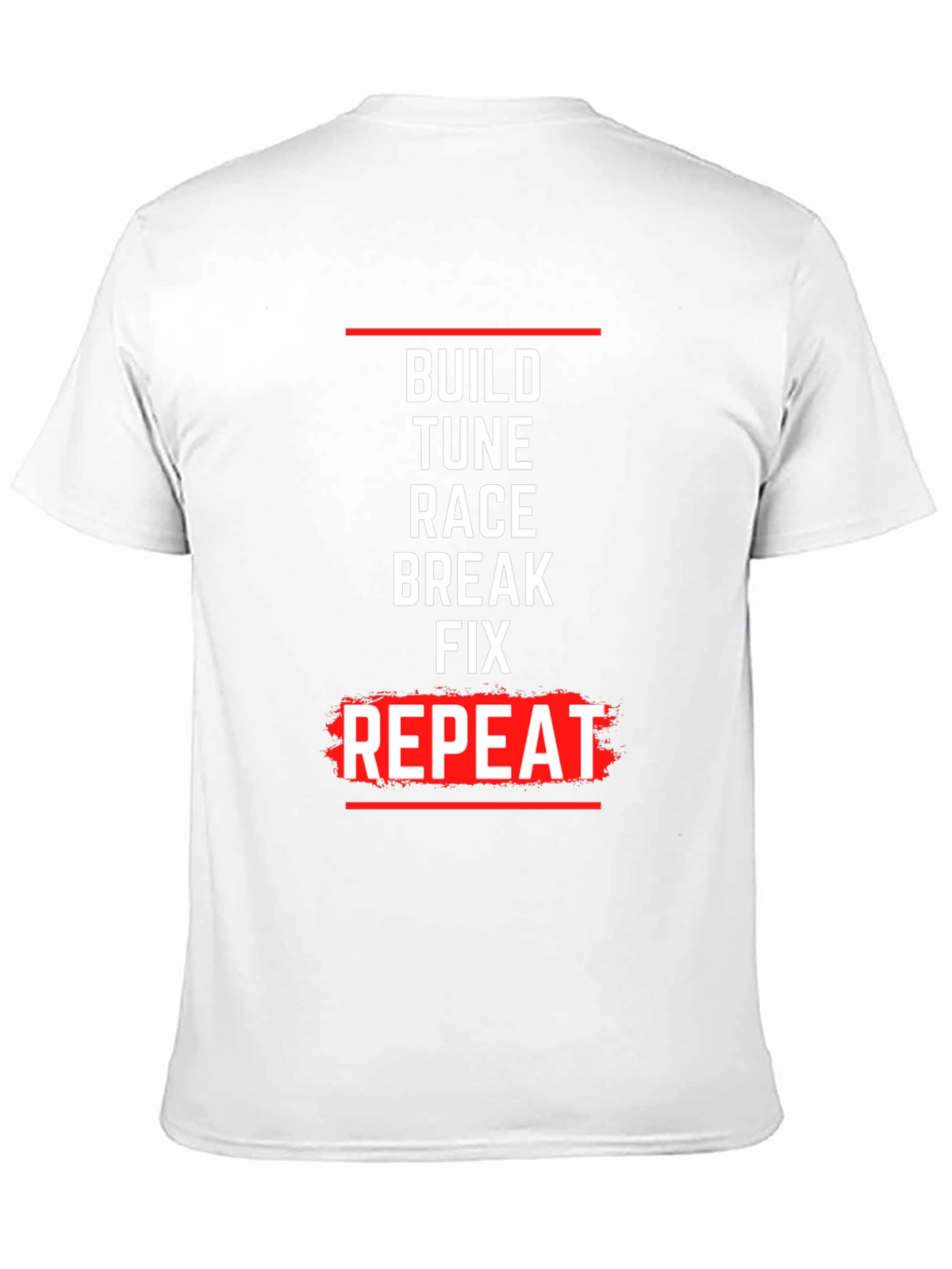 Build Tune Race T-Shirt - Automotive Enthusiast Tee