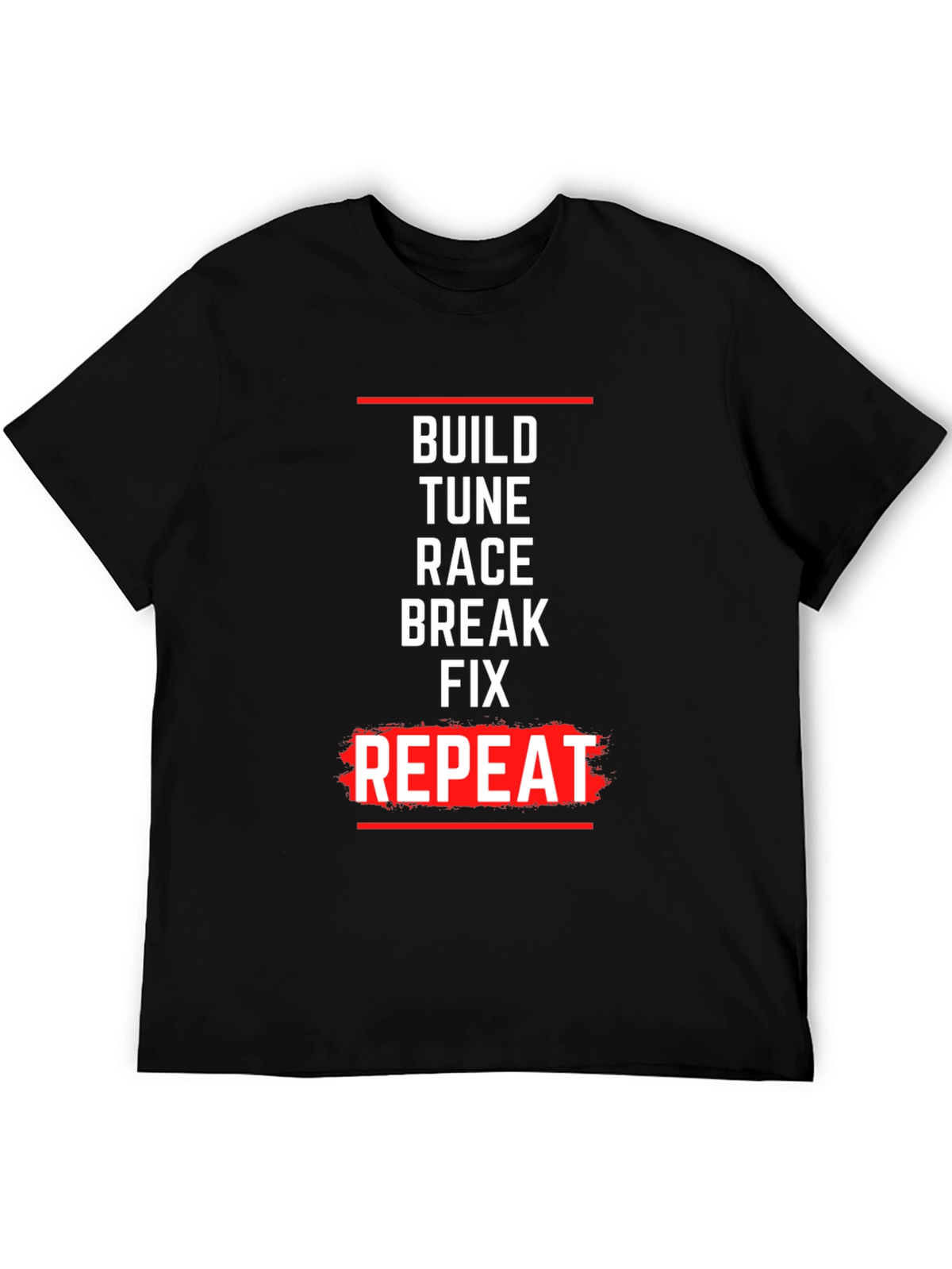 Build Tune Race T-Shirt - Automotive Enthusiast Tee