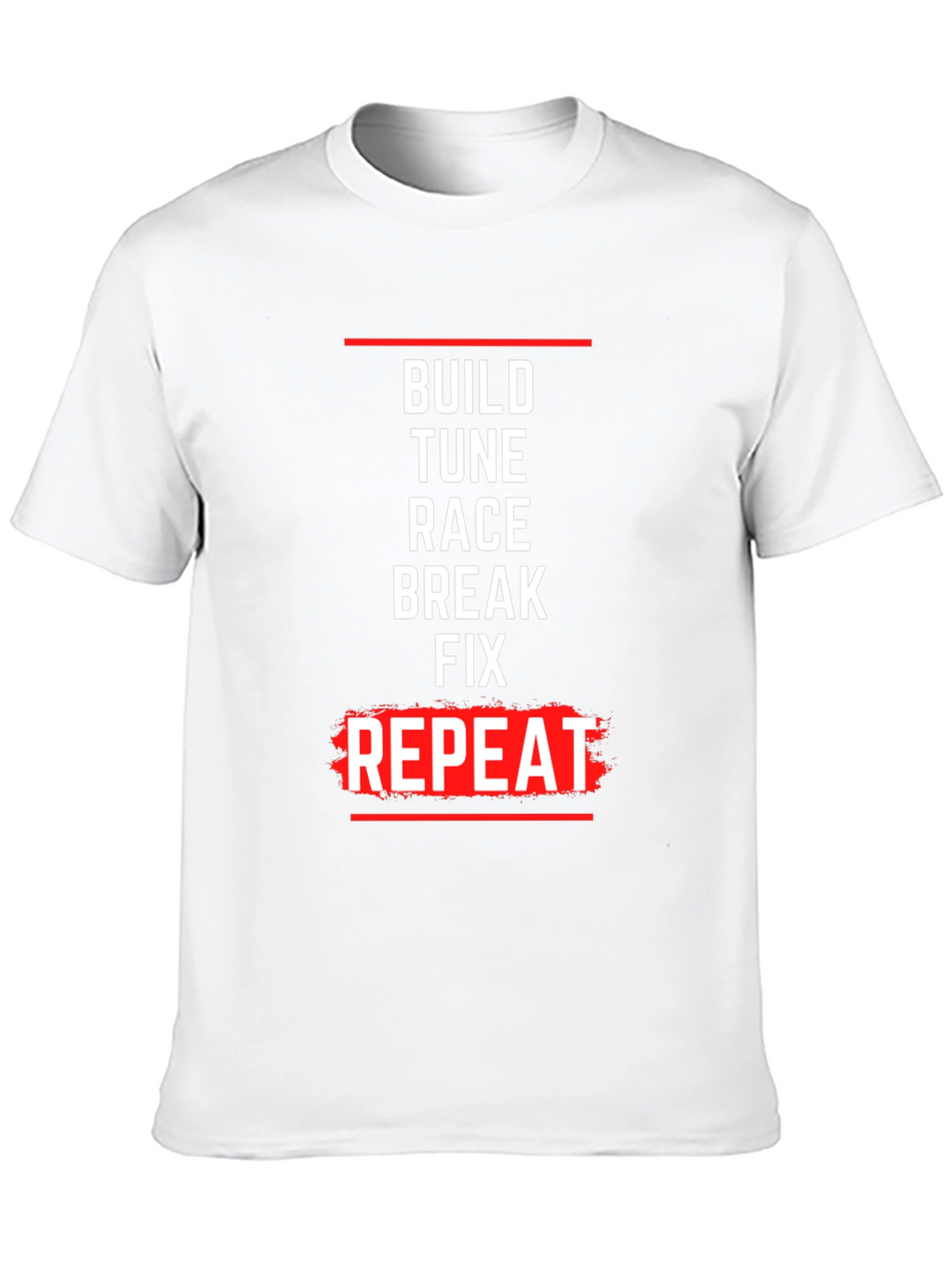 Build Tune Race T-Shirt - Automotive Enthusiast Tee