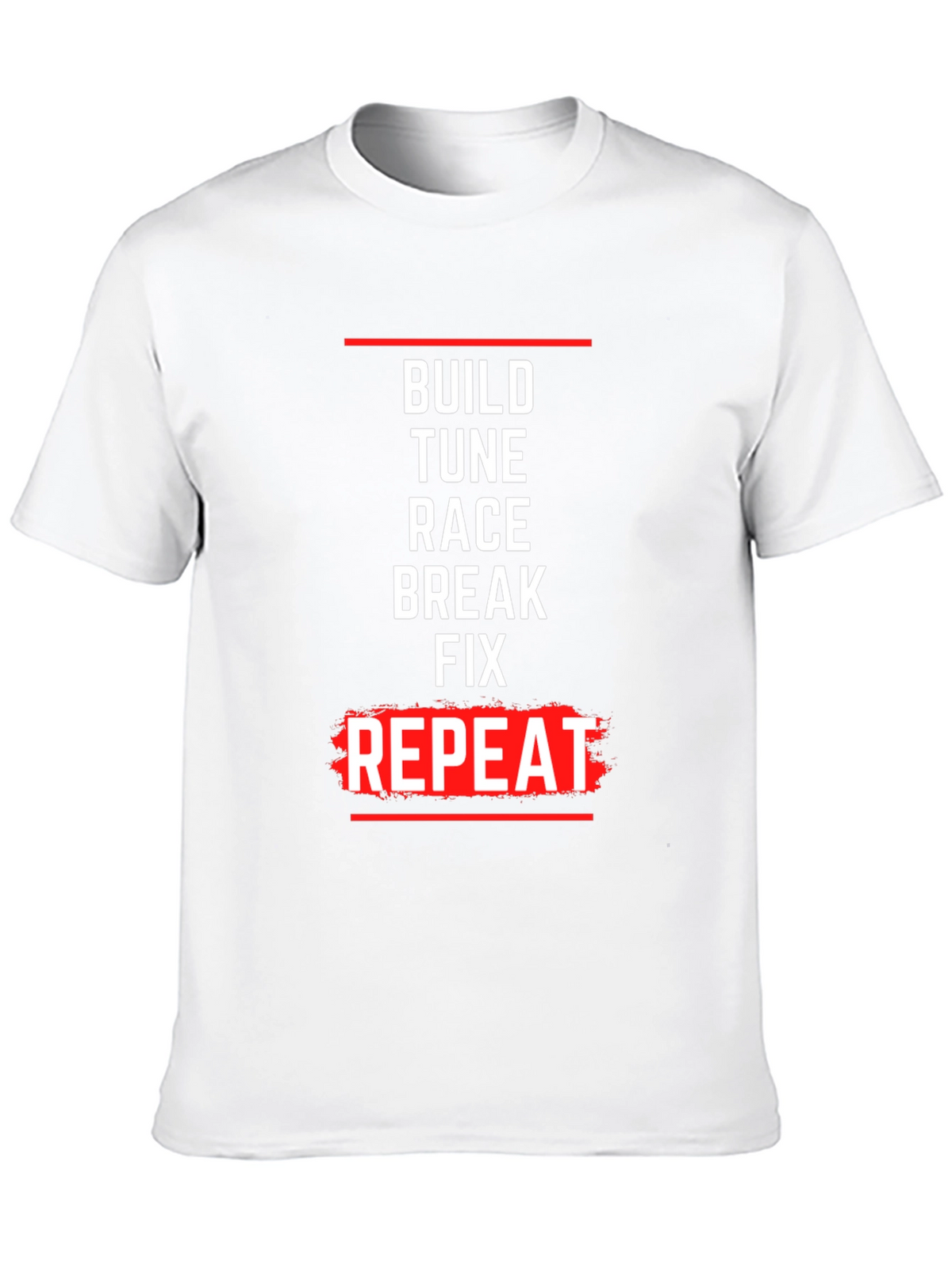 Build Tune Race T-Shirt - Automotive Enthusiast Tee