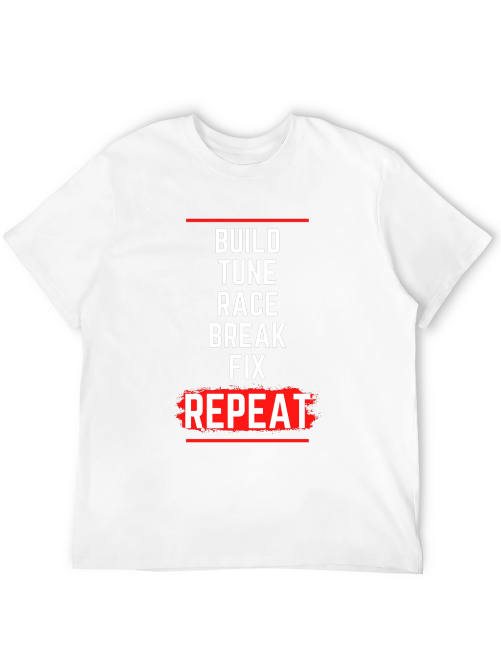 Build Tune Race T-Shirt - Automotive Enthusiast Tee