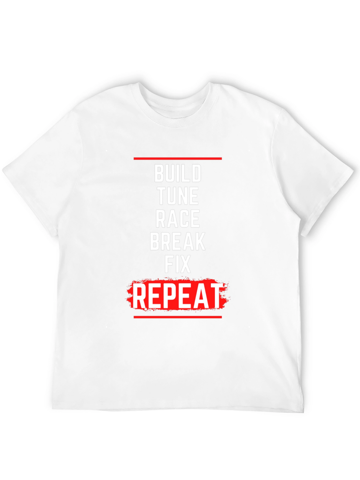 Build Tune Race T-Shirt - Automotive Enthusiast Tee
