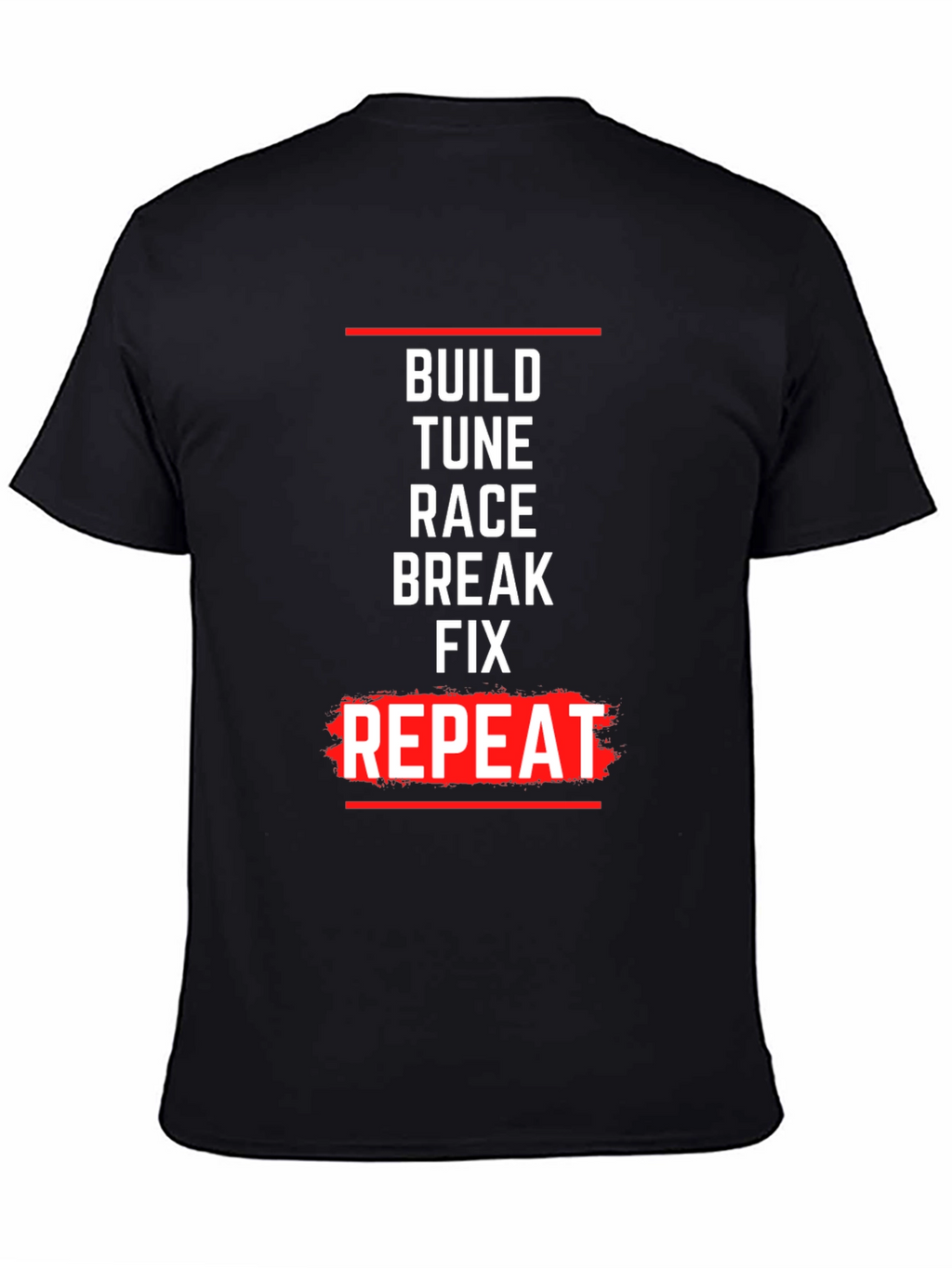 Build Tune Race T-Shirt - Automotive Enthusiast Tee