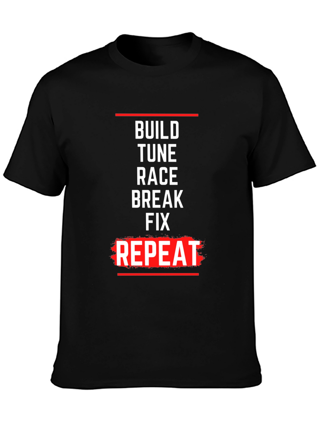 Build Tune Race T-Shirt - Automotive Enthusiast Tee