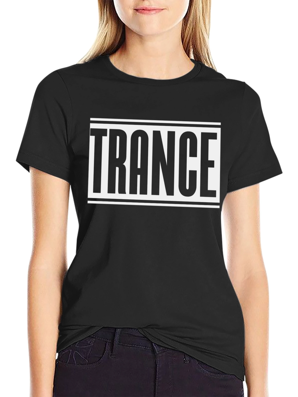 Trance Music T-Shirt - Black Cotton Tee