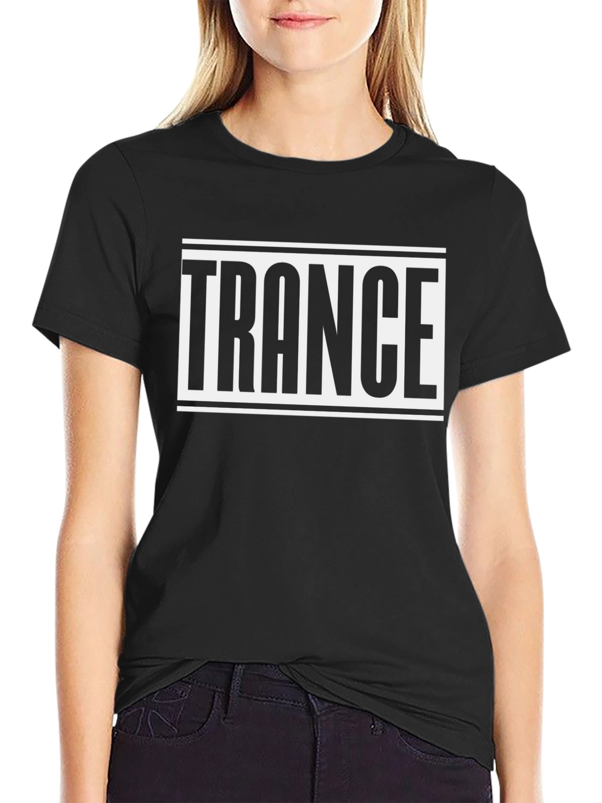 Trance Music T-Shirt - Black Cotton Tee