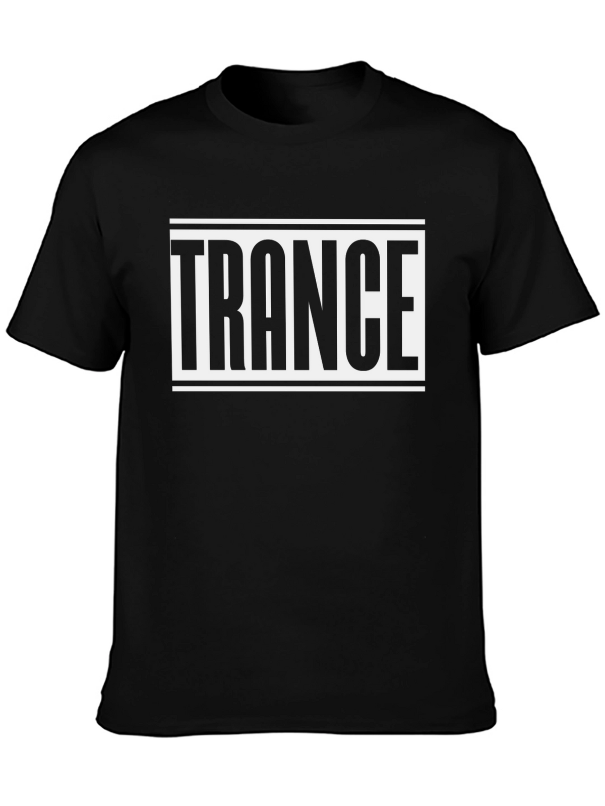 Trance Music T-Shirt - Black Cotton Tee