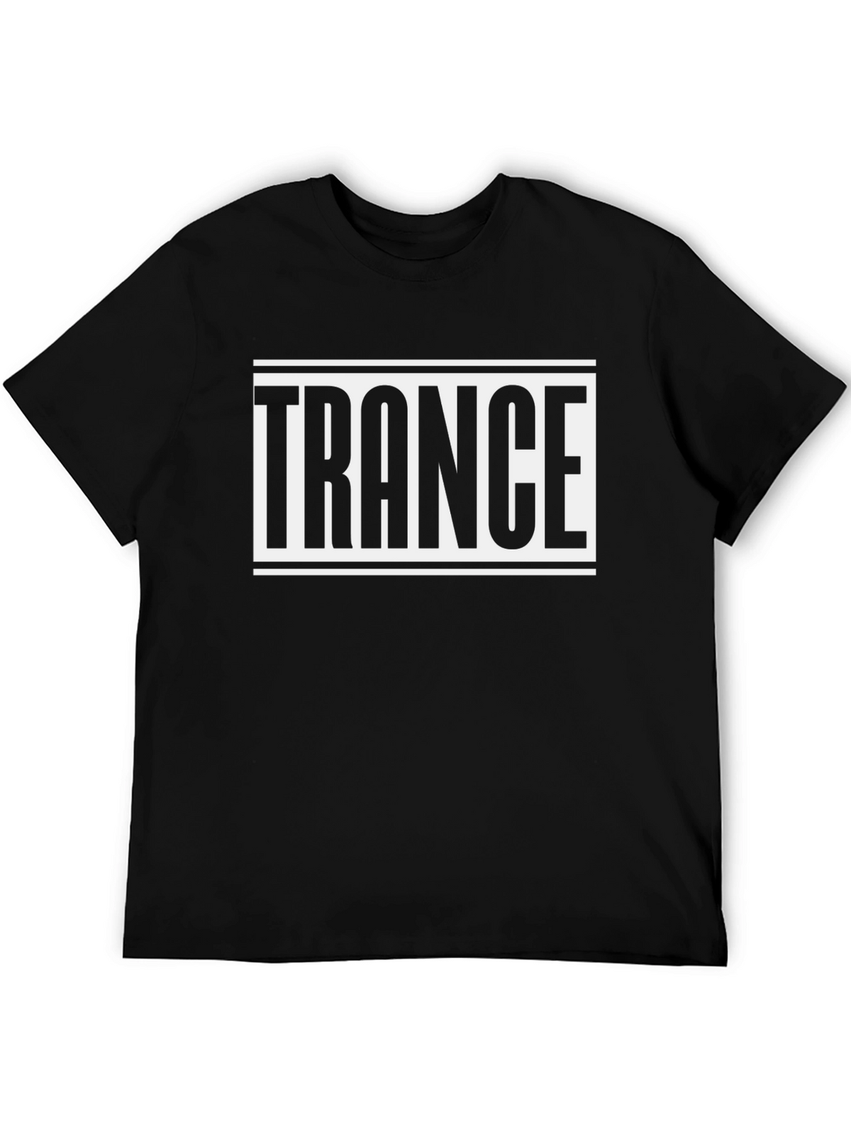 Trance Music T-Shirt - Black Cotton Tee