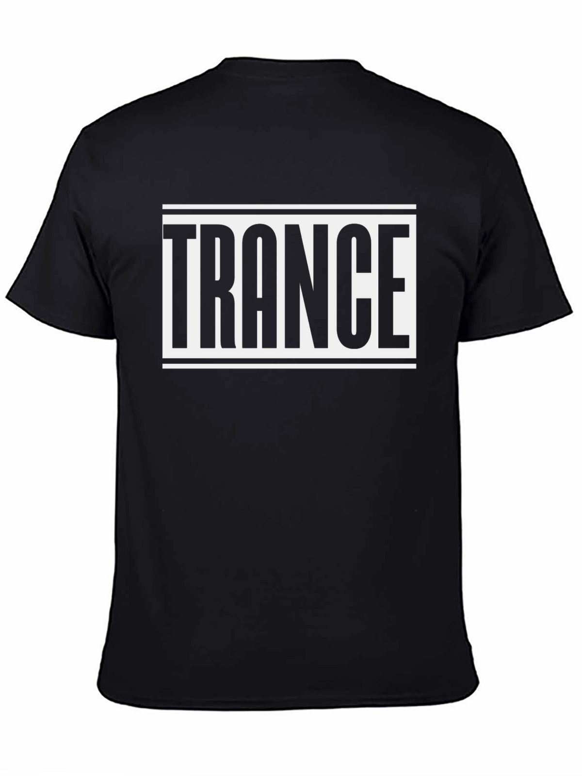 Trance Music T-Shirt - Black Cotton Tee