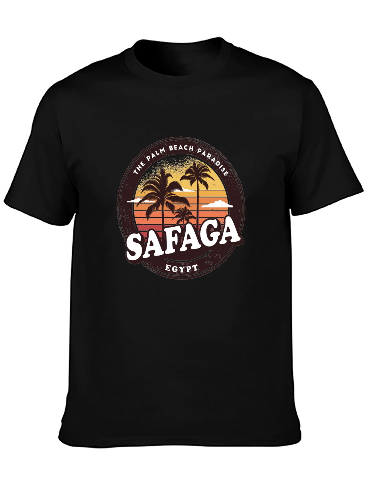 Safaga Egypt Palm Beach Paradise T-Shirt