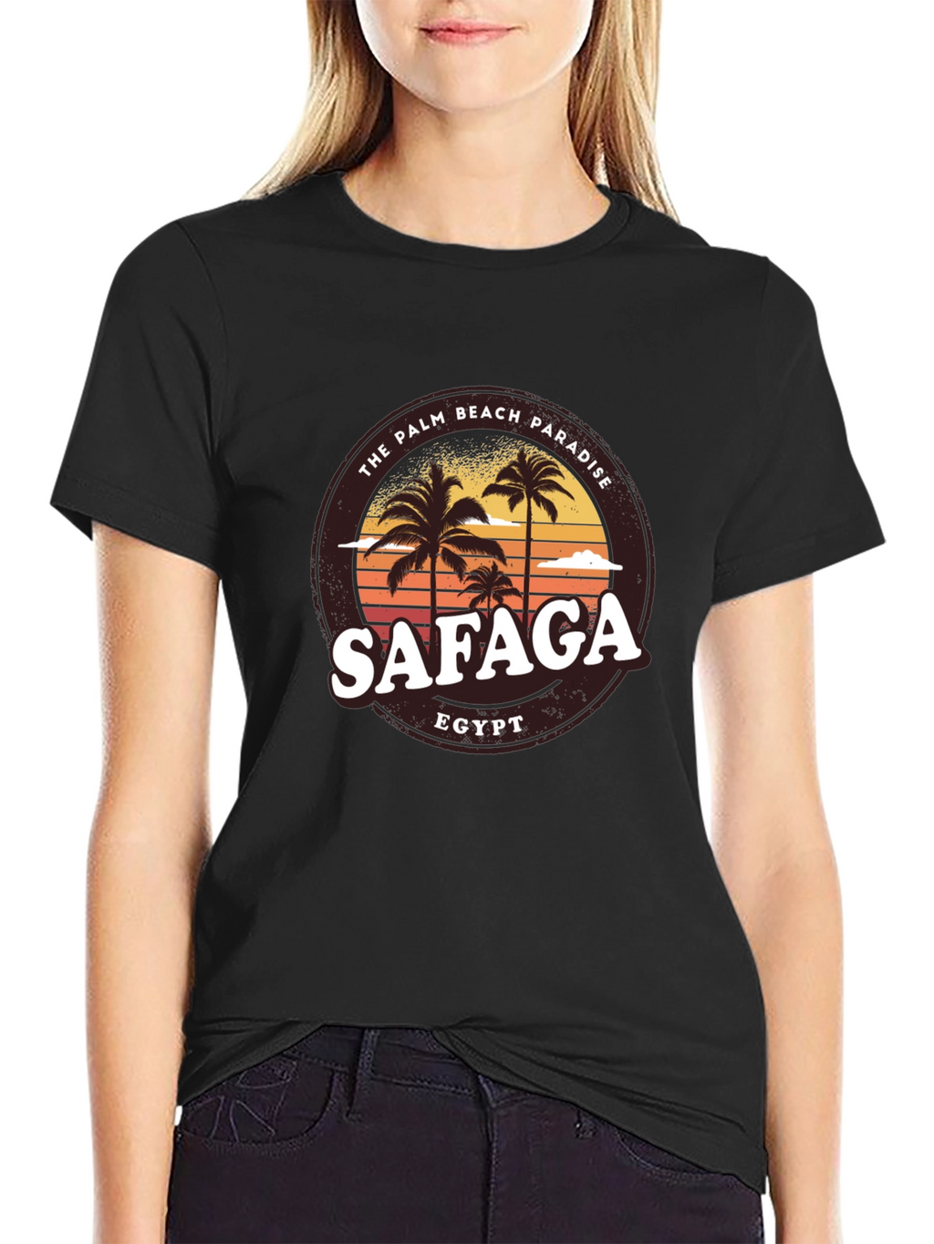 Safaga Egypt Palm Beach Paradise T-Shirt