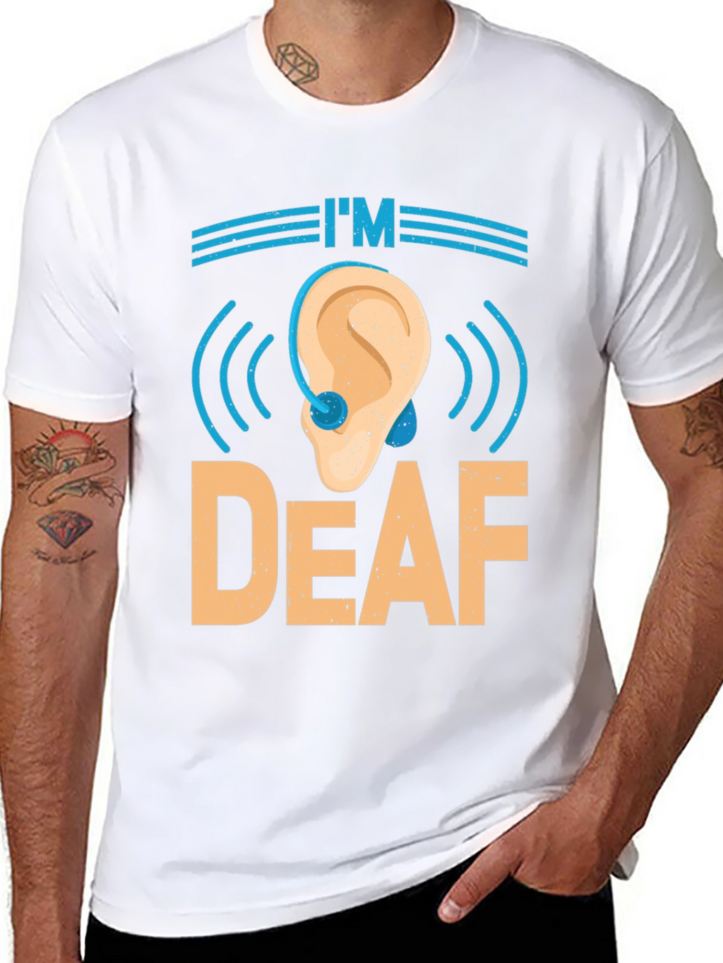 Im Deaf T-Shirt - Awareness & Support